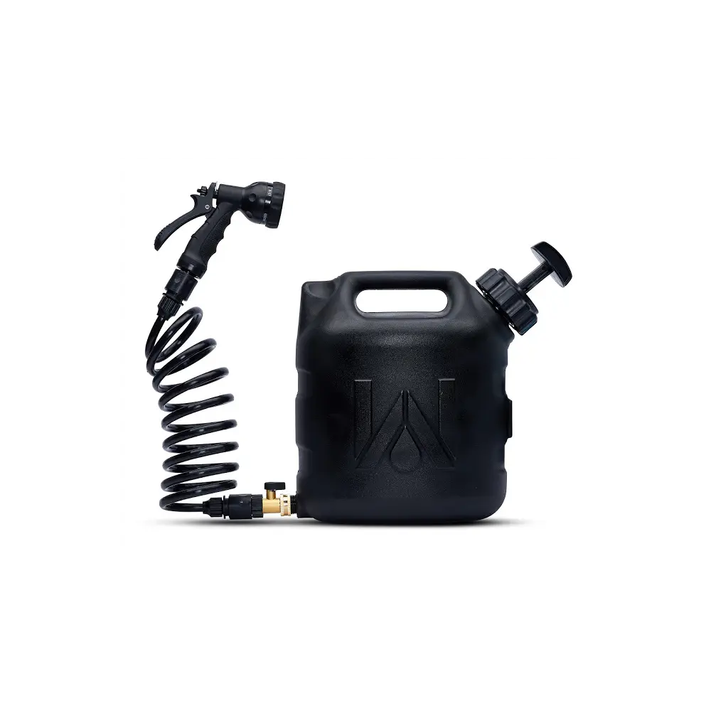 Camp Shower GoSpout ™ 2gal/Self-Pressurized/Free Standing/Pressurizing Pump - WTPGL1250